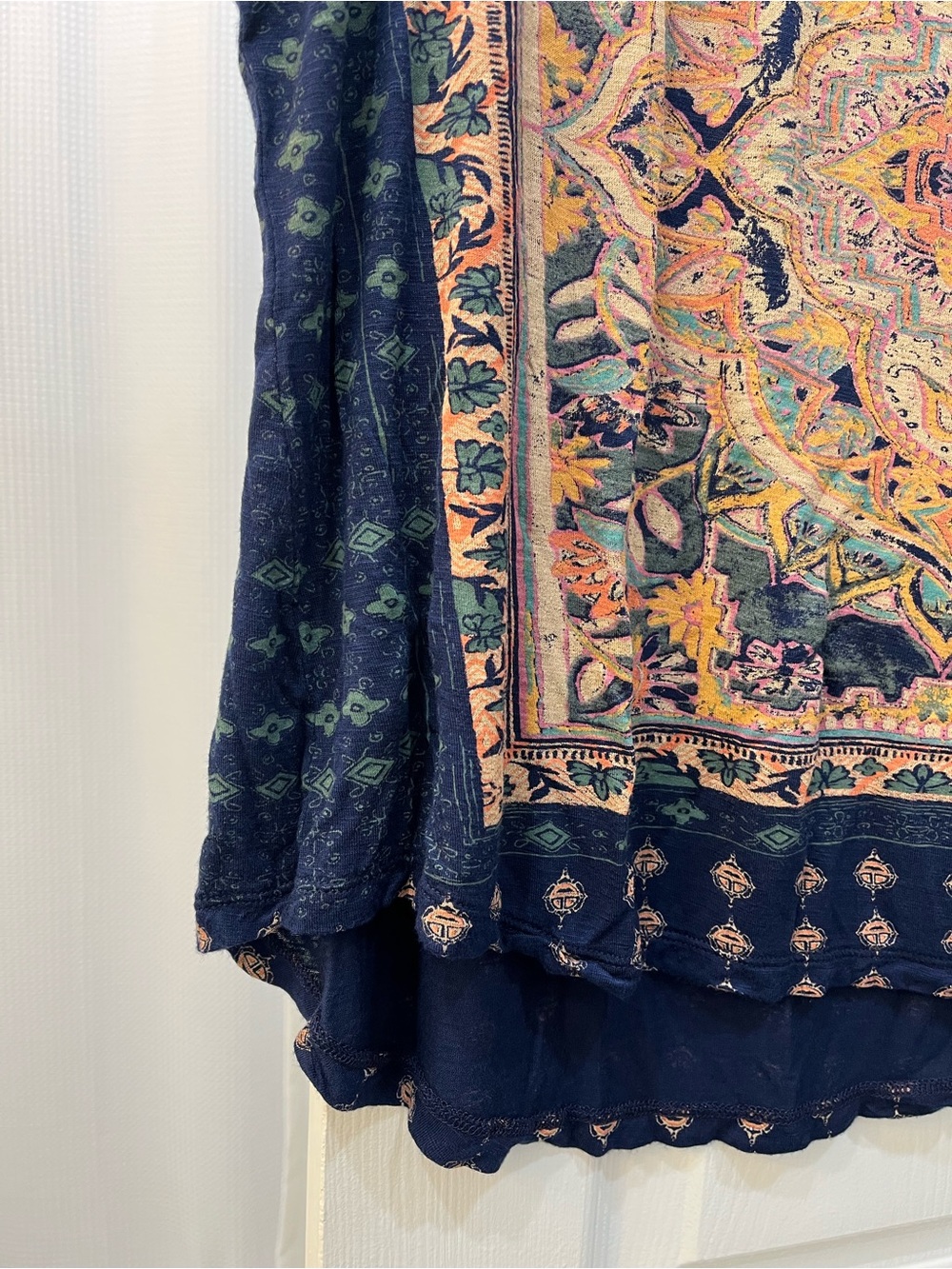 Lucky Brand Printed Short-Sleeve Women’s Top - Picture 5 of 5
